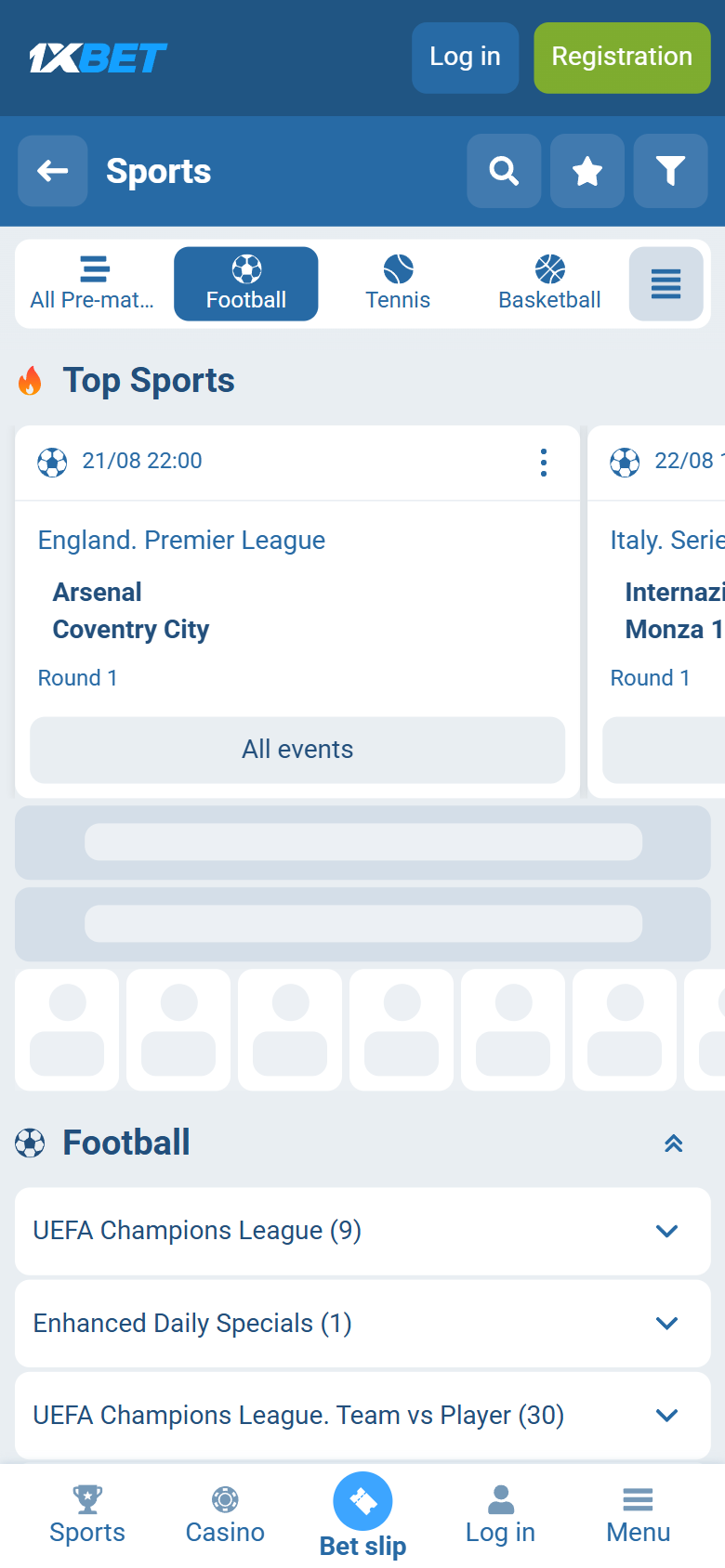 1xBet Kenya football line 1xbet.co.ke — Sports Football Premier League Champions League Top Sports 1xBet Kenya football line 1xbet.co.ke — Sports Football Premier League Champions League Top Sports