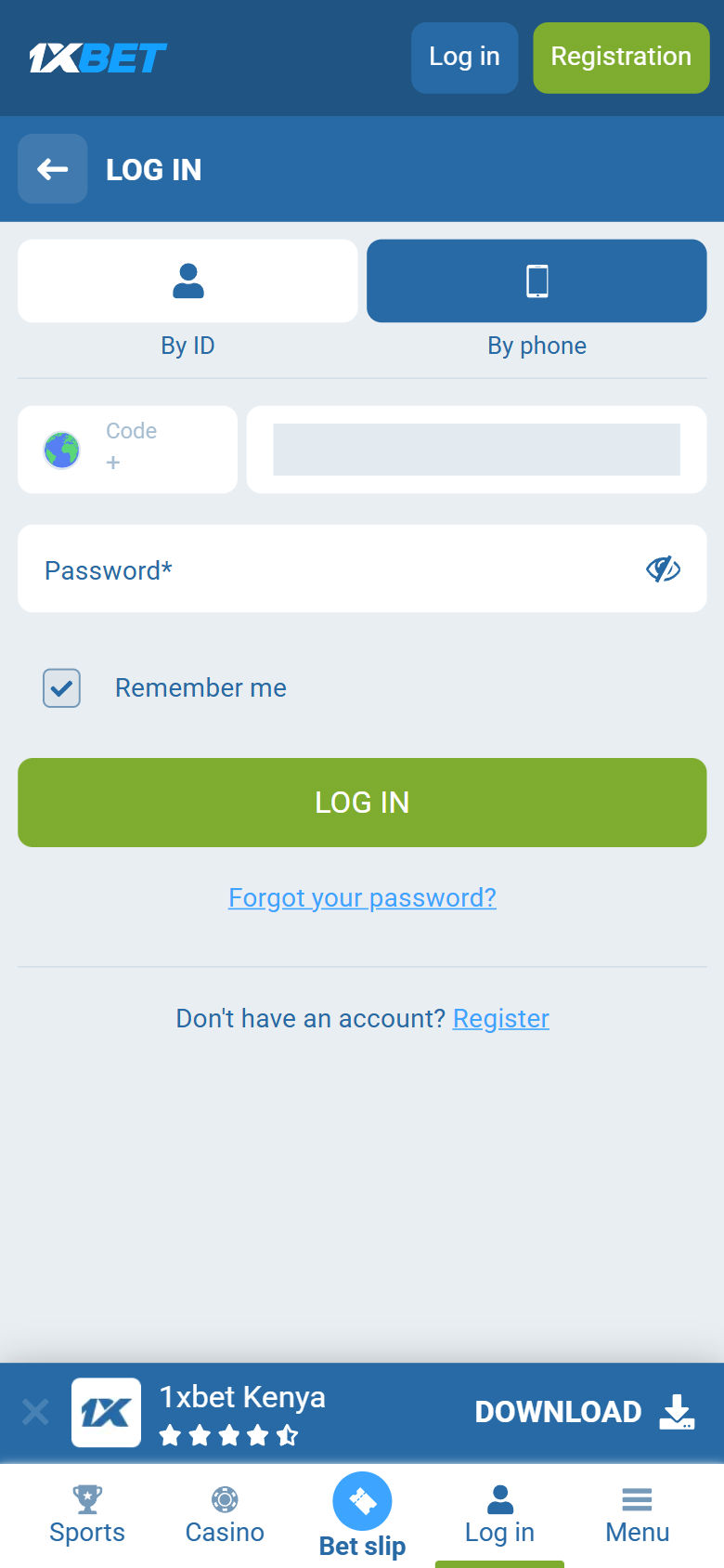1xBet Kenya login 1xbet.co.ke — By ID By phone empty Password LOG IN no promo field 1xBet Kenya login 1xbet.co.ke — By ID By phone empty Password LOG IN no promo field